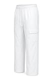 Pantalón Largo Festival San Fermín Blanco