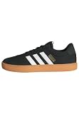adidas Hombre VL Court 3.0 Shoes, Core Black/Cloud White/Victory Red, 39 1/3 EU
