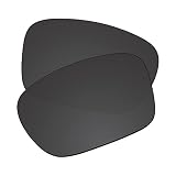 EZReplace Lentes de repuesto para gafas de sol Oakley Turbine OO9263 (lentes polarizadas), se adapta al marco Oakley Turbine (negro carbón)