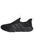 adidas Hombre Cloudfoam Flex Slip On Shoes, Core Black/Grey Six/Core Black, 45 1/3 EU