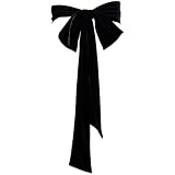 CRASPIRE Cinturón Terciopelo Mujer Cinturón Vestir Corbata Negra Cinturón Novia Boda Pañuelo Cuello Fiesta Graduación Vestido Ocasión Especial Cinturón Novia 3.9 Pulgada Ancho Regalo Día Madre