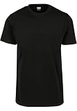Urban Classics Basic Tee, Camiseta para Hombre, Negro (Black), M