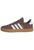 adidas Hombre VL Court 3.0 Shoes, Earth Strata/Cloud White/Gold Metallic, 43 1/3 EU