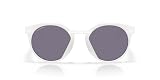 Oakley Oo9242 Hstn - Gafas de sol redondas para hombre, Vapor/gris mate, 52 mm