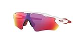 Oakley Radar EV Path - Gafas de Sol, Hombre, Blanco (Polished White/Prizm Road), talla del fabricante: 38