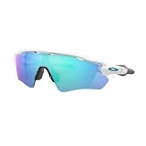Ray-Ban 0OO9208 Gafas de sol, Wrap, 40, Polished White