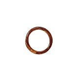 Anillo de resina hecho a mano para mujer, joyería de moda, ligera y apilable, Único, Resina, Ninguna piedra preciosa