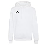 adidas Hombre Entrada26 Hoodie Sweatshirt, White/Black, S
