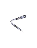 Sparco Lanyard Martini Racing Llavero, Adultos Unisex, Azul (Azul), Tamaño único