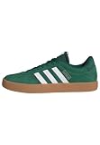 adidas Hombre VL Court 3.0 Shoes, Dark Green/Cloud White/Burgundy, 43 1/3 EU