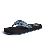Reef Sandalias Smoothy para hombre, Blue, 9 UK
