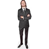 Figura Mini de cartón de Jay Weinberg (Black Suit) – Aproximadamente 60 cm – Decoración para Fiestas y Regalo para Fans