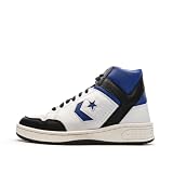 Converse Weapon Mid - Zapatos Unisex con Cordones para Adultos, Blanco, 41 EU