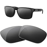 HiCycle2 Lentes de repuesto polarizadas para gafas de sol Oakley Holbrook (Titanium)