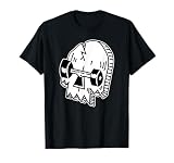 Skate Skull x Skate or Die Blackwork Minimal Camiseta