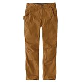 Carhartt Steel Rugged Utility Work Pant, Work Utility Pants, Hombre, Marrón, 36W / 34L