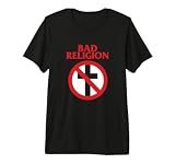 Bad Religion - Crossbuster Punk Logo - Merchandise Oficial Camiseta Premium