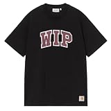 CARHARTT WIP Men's S/S WIP III T-Shirt Black/Heavy Stone Wash