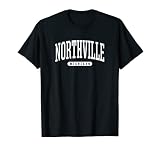 Northville Michigan Camiseta Vacation College Style Deportes MI Camiseta