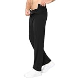 Landofgenie Pantalón Post-Op Hombre Abert Cadera Negro M