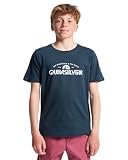 QuiksilverEv Corpo Classic - Camiseta de Manga Corta - Niños 8-16 - Azul.