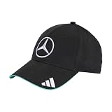 Adidas Unisex Adulto Mercedes - AMG Petronas Formula One Team Driver Cap, Black/White, M