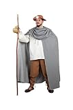 DISBACANAL Capa peregrino para adulto - Gris