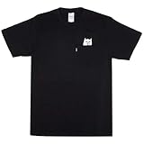Rip N Dip Lord Nermal Pocket Tee - Camiseta para hombre Negro S