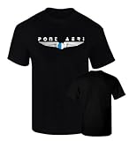 Camiseta Premium Pont Aeri Negra - Discoteca Música Electrónica Makina Hardcore - Impresión en Algodón 190grs Unisex (L)