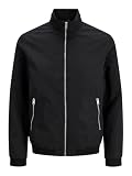 JACK & JONES Cazadora para hombre, negro (black black), M