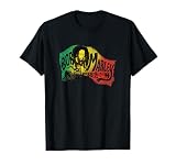 Bob Marley Acordes Música Reggae de Rock Off Camiseta