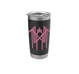 Sleep Token Even In Arcadia Gothic Black Vaso térmico de acero inoxidable de doble pared