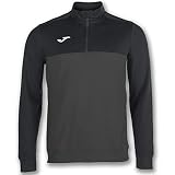 Joma Winner Sudadera, Hombre, Antrac.-Negro, 2XL