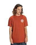 Dcshoes DC Corpo FB HSS - Camiseta de Manga Corta para Hombre, Color Naranja