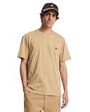 Quiksilver - Camiseta de Manga Corta básica SS tee Young Men para Hombre, Color marrón