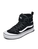 Vans Ashwood Hi Decon - Tenis para Mujer, Negro/Blanco, Talla 36, Negro y Blanco, 39 EU