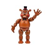 Five Nights at Freddy'S Toy Freddy - Figura articulada de 12,7 cm con función de susto repentino y Ojos Que Brillan en la Oscuridad