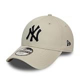 New Era New York Yankees MLB League Essential Beige 9Forty Gorra Ajustable para Niños