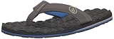 Volcom Sandalias reclinables para hombre, Nuevo combo azul, 43 EU