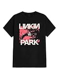 Linkin Park from Zero Park Unisex Camiseta Negro 100% algodón Regular