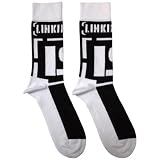 Linkin Park Brackets Band Logo - Calcetines tobilleros para mujer, talla única