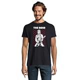 Camiseta Springsteen The Boss Rock música Concierto (FR/ES, Letras, L, Regular, Regular, Negro)