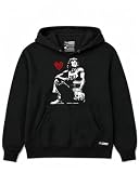 VINY WOODY Te Quiero OLI Sudadera con Capucha Unisex, Diseño Gráfico Rock Alternativo, Manga Larga, Negro, Bolsillo Canguro (FR/ES, Letras, XL, Regular, Regular, Negro)
