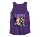Justin Bieber Icónico RnB Cantante Música Retrato Obra Arte Camiseta sin Mangas