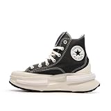 Converse Zapatillas Deportivas para Mujer, Negro, 38 EU