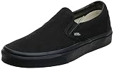 Vans U Classic Slip-ON Perf Leather - Zapatillas Unisex, Color Negro (Perf Leather Black/Black), Talla 44
