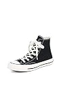 Converse Taylor Chuck 70 Hi, Sneaker Unisex-Adult, Black/Black/Egret, 37 EU