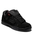 DC Shoes Men's Stag Black/Grey/Red 9 UK 43 EU