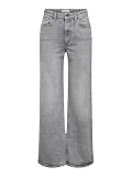 Only Damen Onljuicy Hw Wide Leg Dnm Rea707 Noos Medium Grey Denim 28W/32L