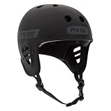 Pro-Tec FullCut Certified Casco, Unisex Adulto, Matte Black, L